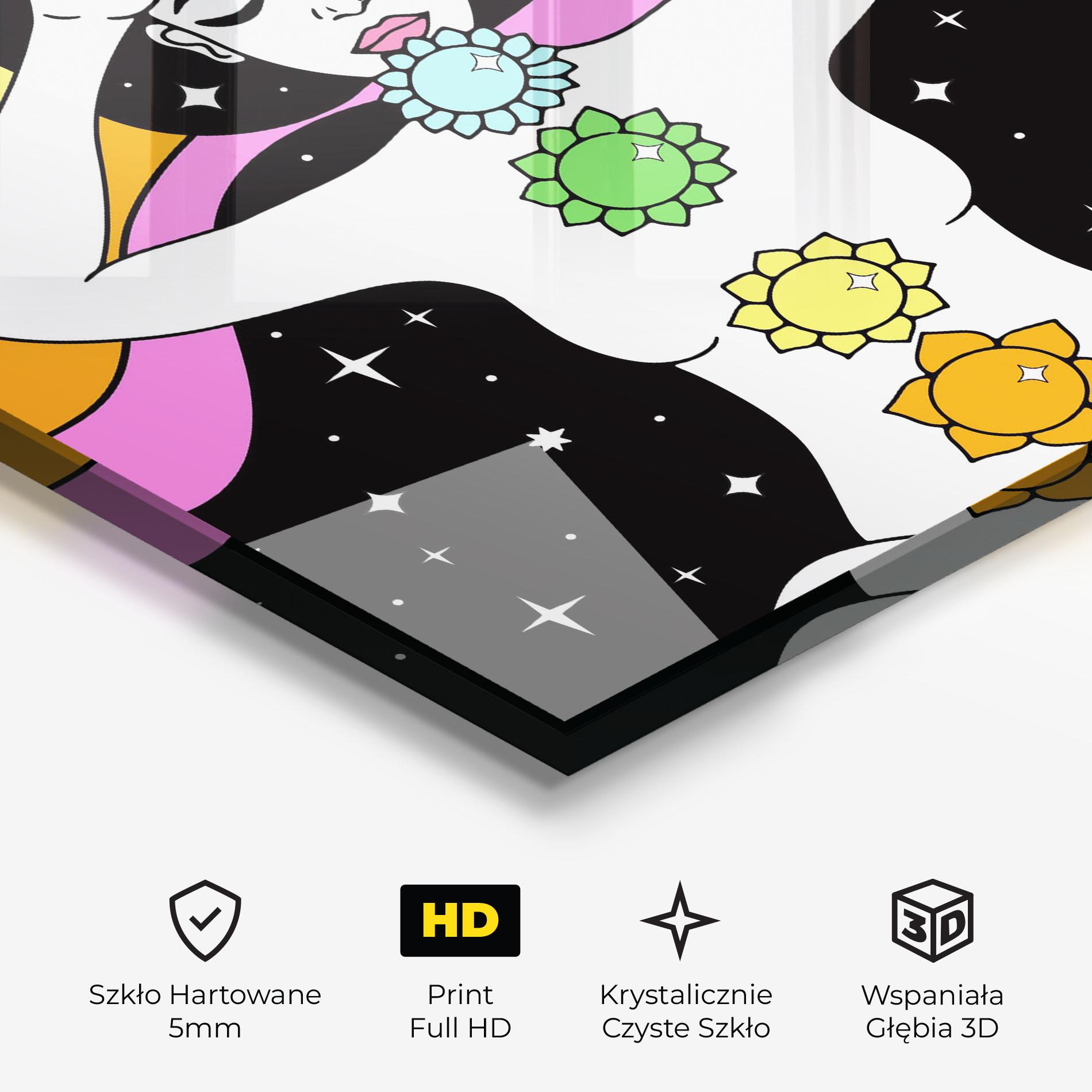 Obraz na Szkle Chakras Meditation mockup 3