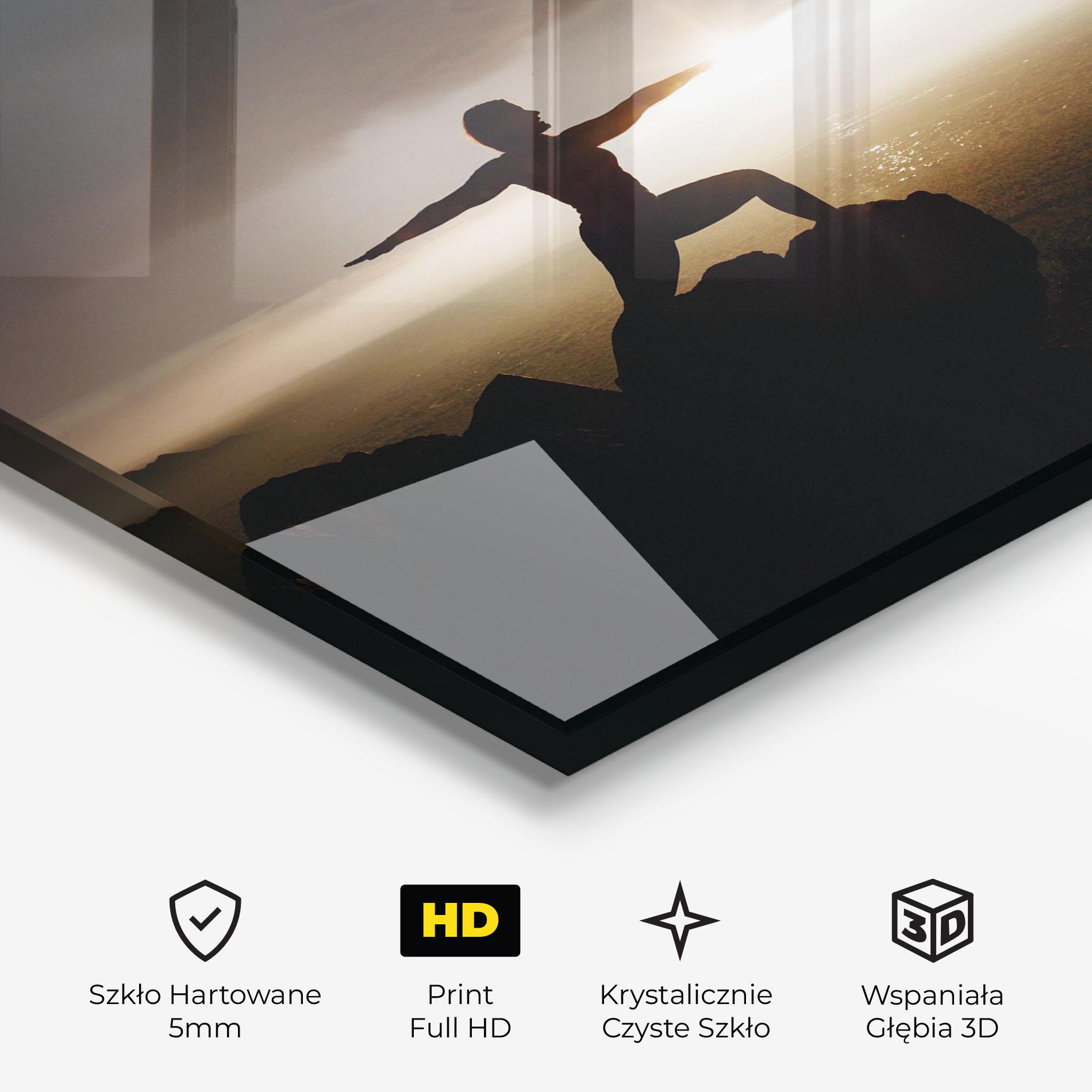 Obraz na Szkle Harmony Hues mockup 3