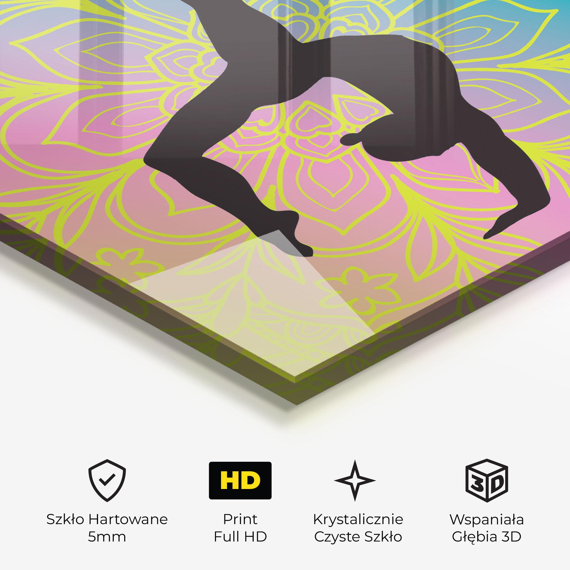 Obraz na Szkle Peace Yoga 02 mockup 3