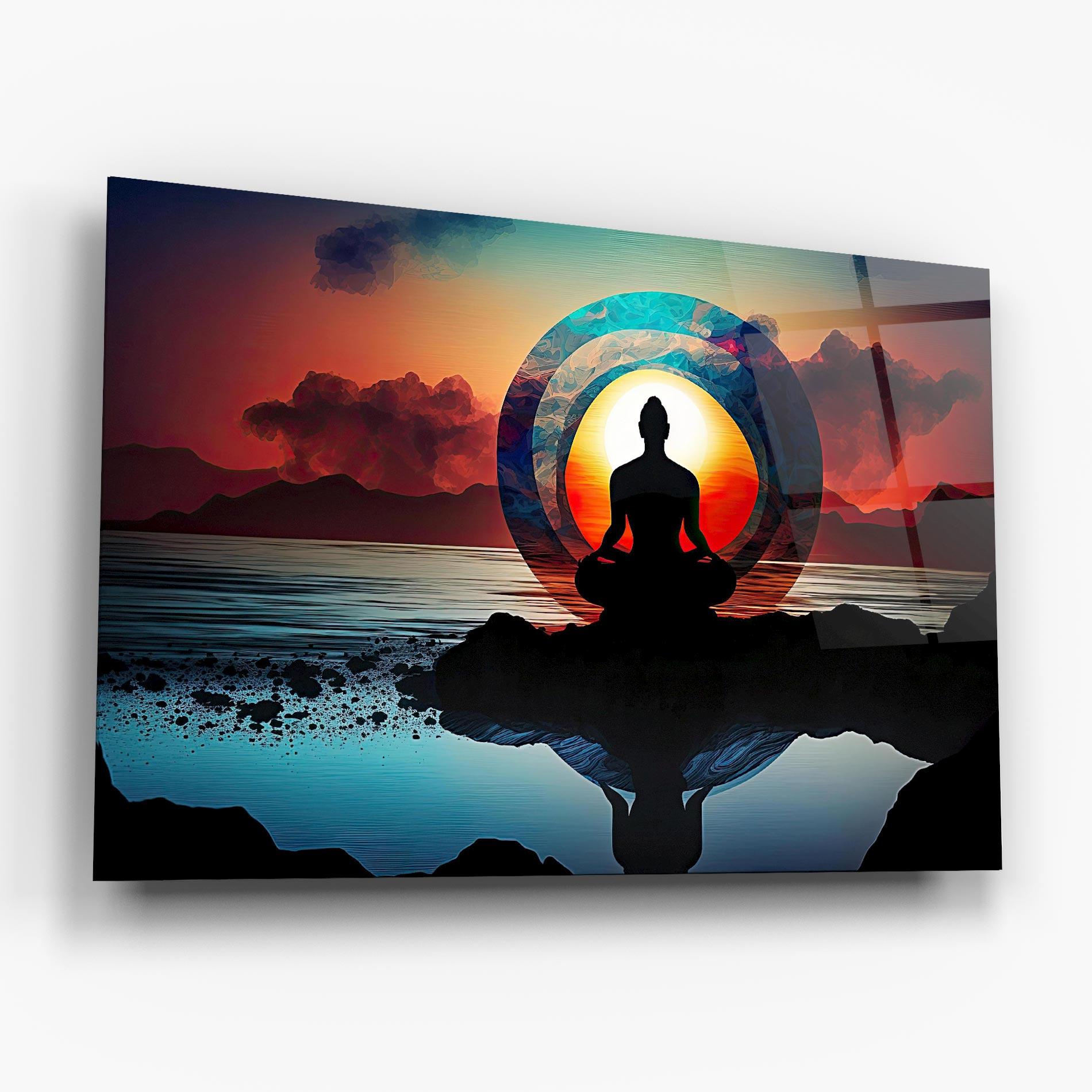 Obraz na Szkle Om Orbit mockup 6