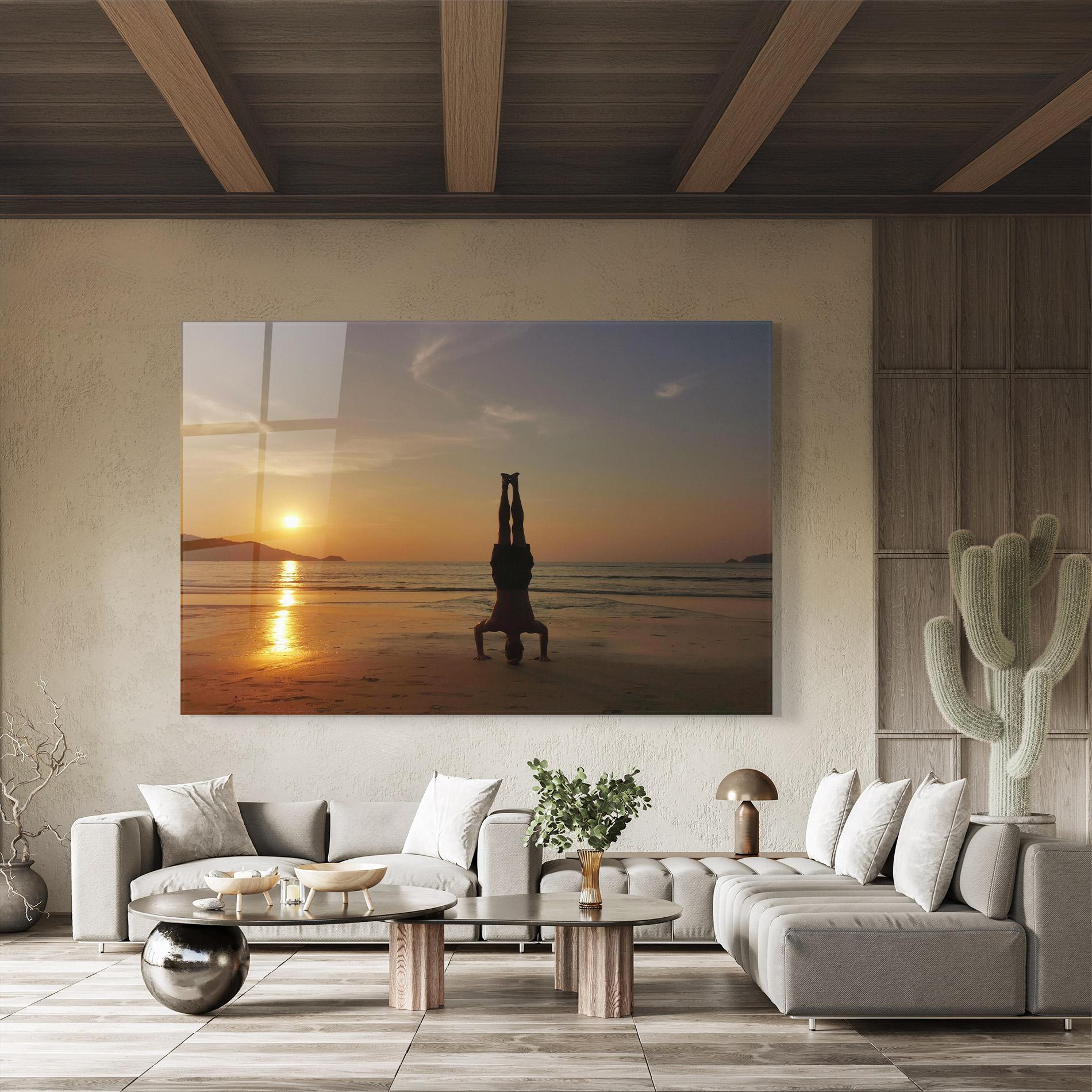 Obraz na Szkle Inner Inhale mockup 8